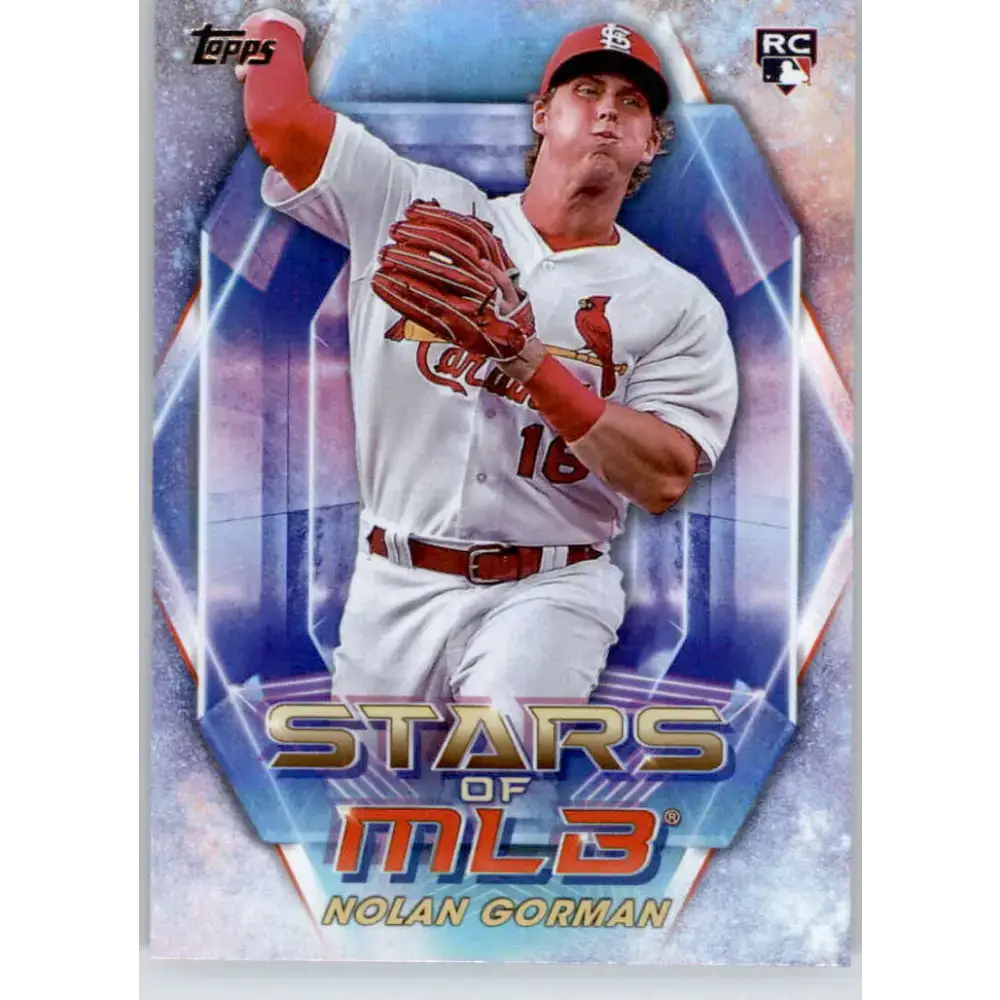 2023 Topps Stars of the MLB #SMLB-23 Nolan Gorman NM-MT St. Louis Cardinals Baseball Card - Baseball Card Single