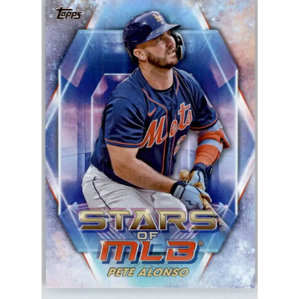 2023 Topps Stars of the MLB #SMLB-24 Pete Alonso NM-MT New York Mets Baseball Card - Baseball Card Single