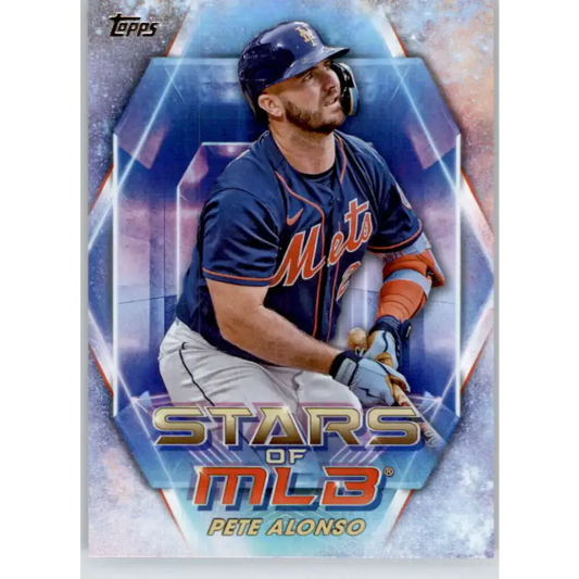 2023 Topps Stars of the MLB #SMLB-24 Pete Alonso NM-MT New York Mets Baseball Card - Baseball Card Single