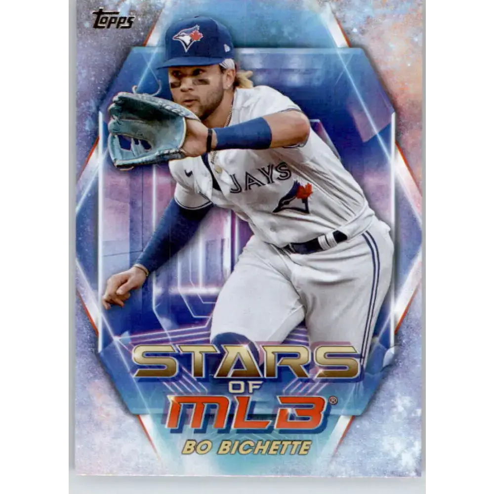2023 Topps Stars of the MLB #SMLB-25 Bo Bichette NM-MT Toronto Blue Jays Baseball Card - Baseball Card Single