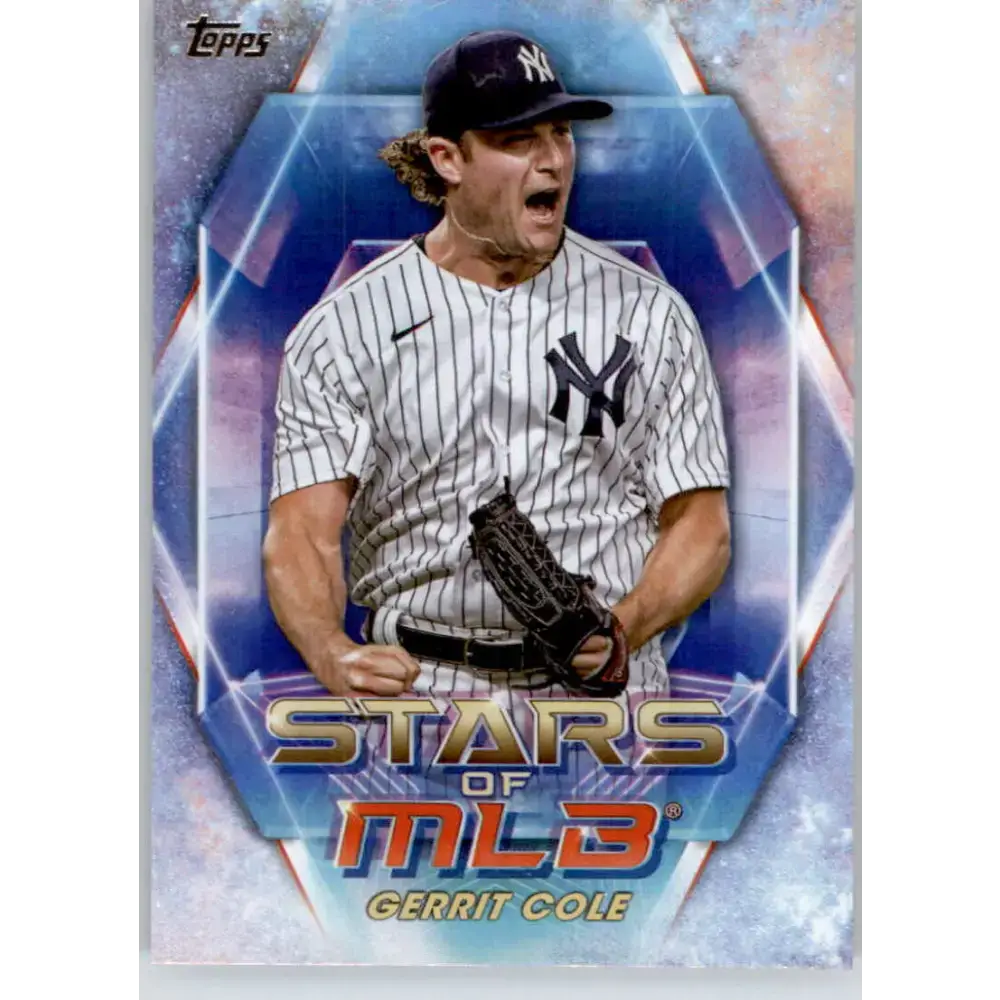 2023 Topps Stars of the MLB #SMLB-30 Gerrit Cole NM-MT New York Yankees Baseball Card - Baseball Card Single