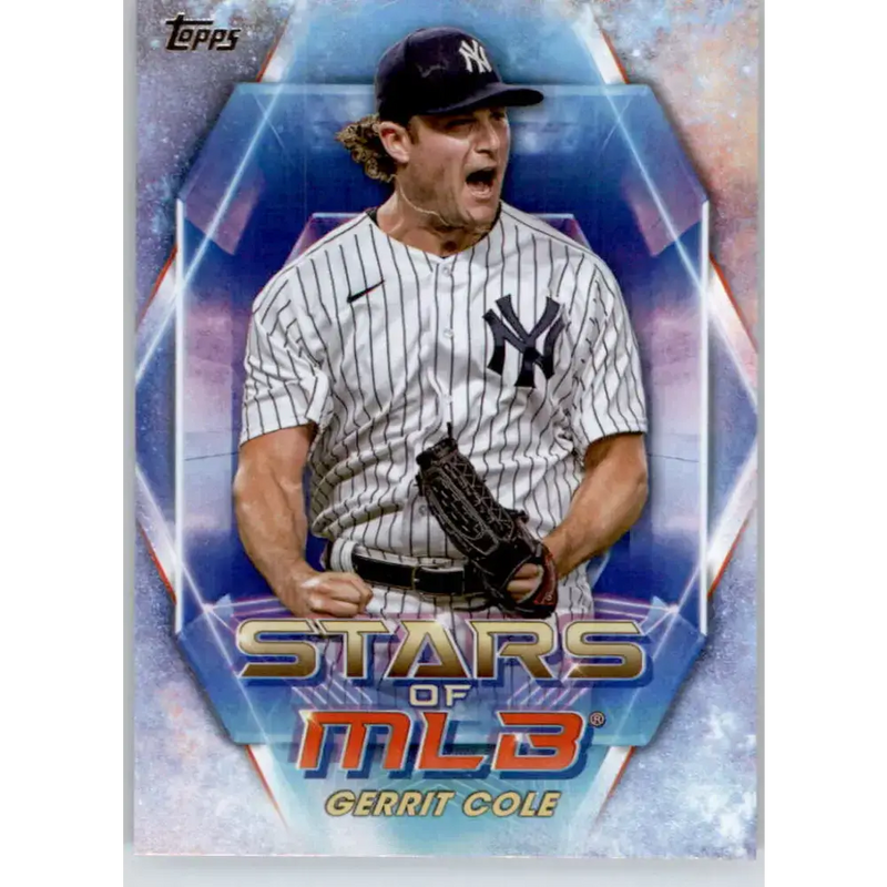 2023 Topps Stars of the MLB #SMLB-30 Gerrit Cole NM-MT New York Yankees Baseball Card - Baseball Card Single
