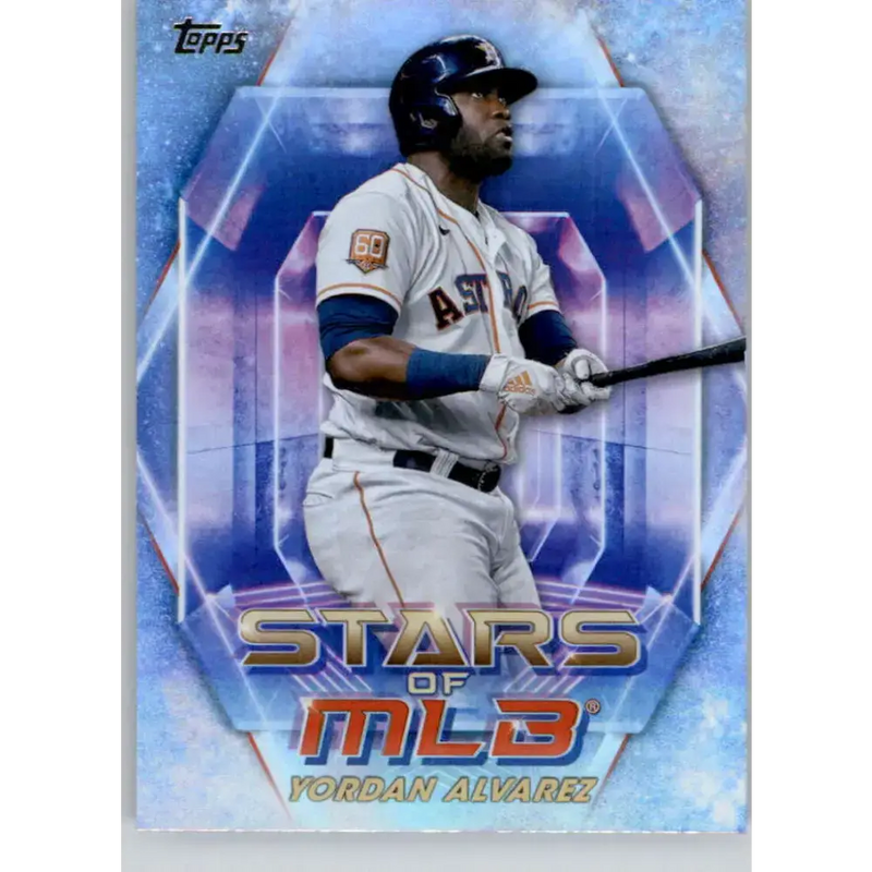 2023 Topps Stars of the MLB #SMLB-45 Yordan Alvarez NM-MT Houston Astros Baseball Card - Baseball Card Single