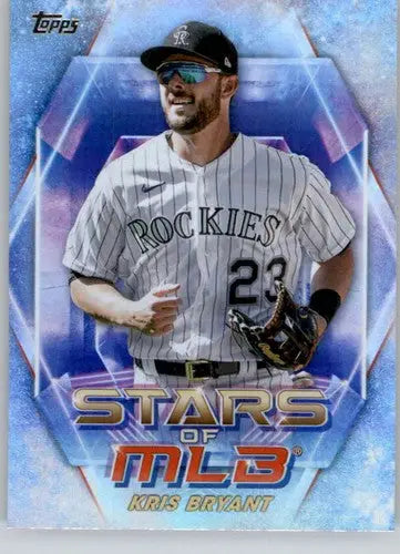 2023 Topps Stars Kris Bryant baseball card with original gloss Rockies ID 57142