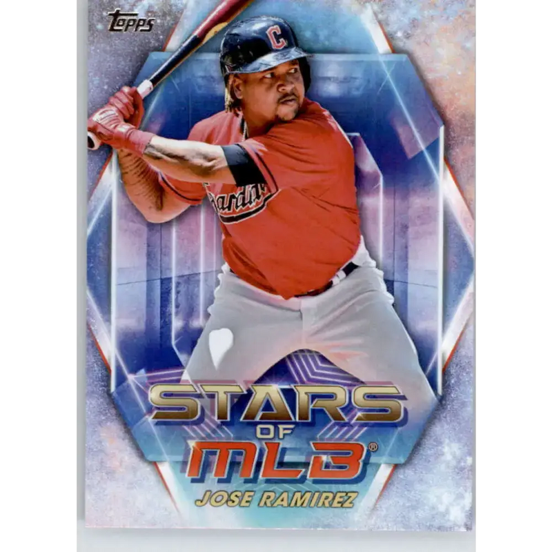 2023 Topps Stars of the MLB #SMLB-7 Jose Ramirez NM-MT Cleveland Guardians Baseball Card - Baseball Card Single
