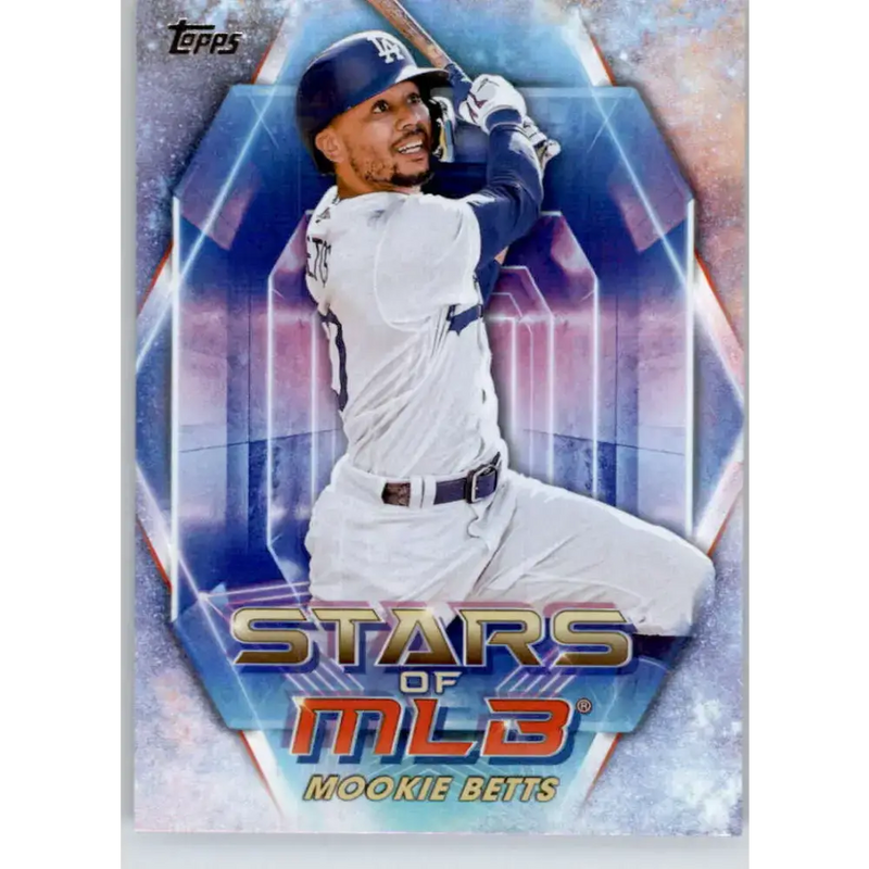 2023 Topps Stars of the MLB #SMLB-9 Mookie Betts NM-MT Los Angeles Dodgers Baseball Card - Baseball Card Single