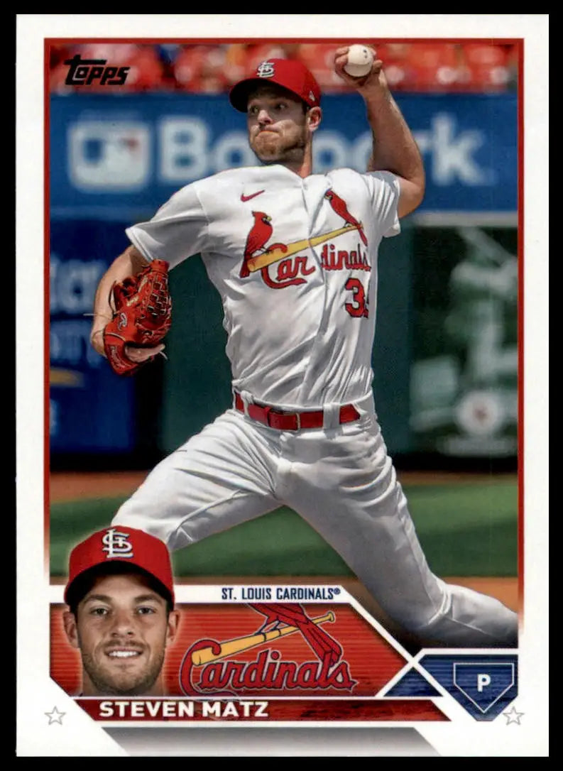 2023 Topps Steven Matz 269 St. Louis Cardinals Baseball NM - Baseball Card Single