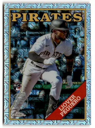 2023 Topps #T88C-2 Liover Peguero NM-MT Mojo Silver Pack Pirates ID:49433 - Baseball Card Single