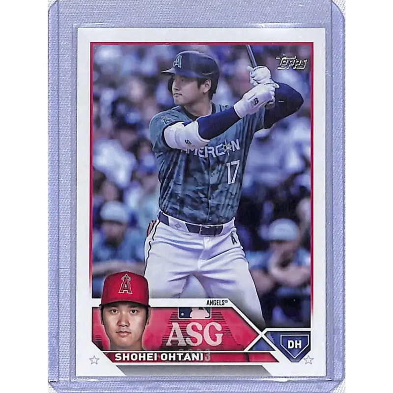 2023 Topps Update All-Star Game #ASG-6 Shohei Ohtani NM-MT Los Angeles Angels - Baseball Card Single