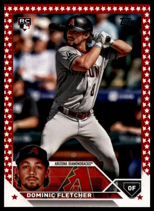 2023 Topps Update Dominic Fletcher RC US32 Arizona Diamondbacks Baseball NM - Baseball Card Single