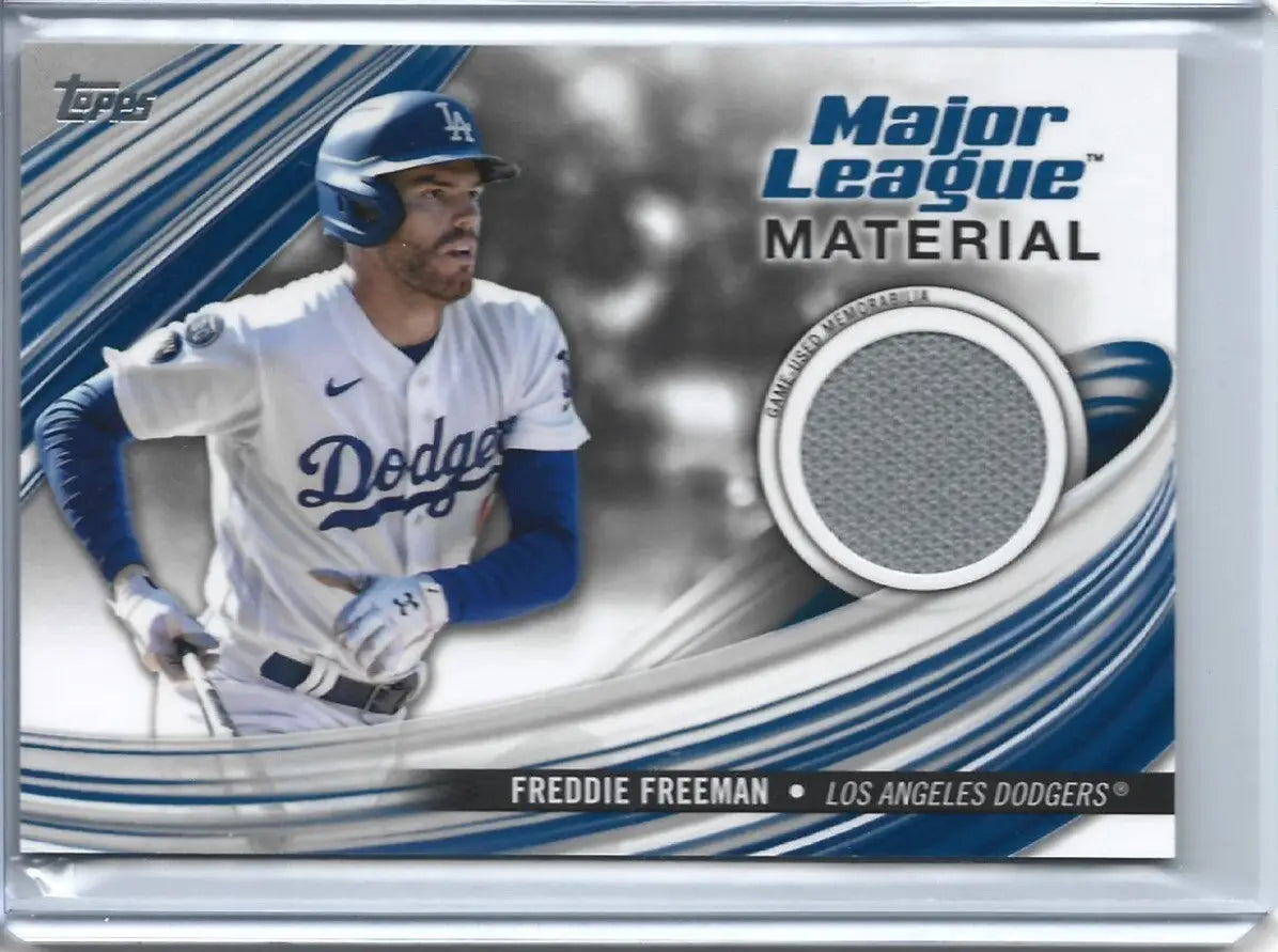 2023 Topps Update Freddie Freeman Major League Material (D-5) - Baseball Card Single
