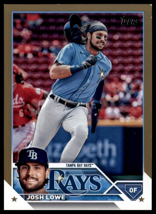 2023 Topps Update - Gold Josh Lowe US303 /2023 Tampa Bay Rays Baseball NM - Baseball Card Single