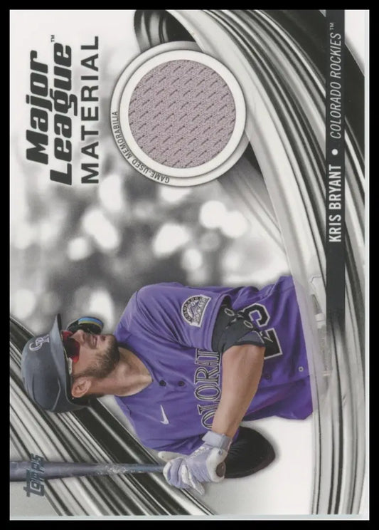 2023 Topps Update - Major League Material Complete Your Set You Choose Pick NM - MLM-KB Kris Bryant - Baseball Card