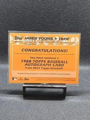 2023 Topps Update Series - 1988 Topps Baseball Autographs Jared Young #88BA-JY - Baseball Card Single
