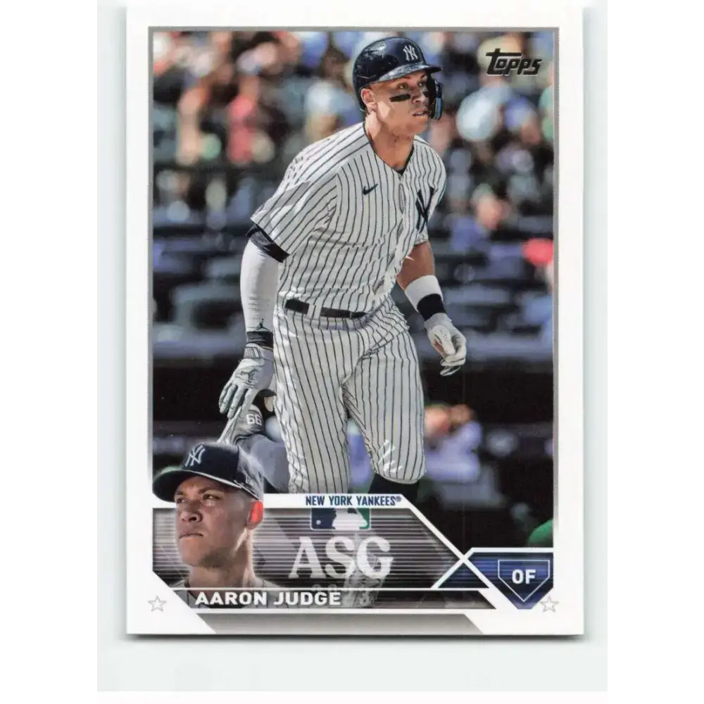 2023 Topps Update Series All-Star Game #ASG-2 Aaron Judge NM-MT New York Yankees Baseball Card