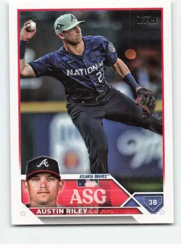 2023 Topps Update Series All-Star Game #ASG-30 Austin Riley NM Near Min ID:65590 - Baseball Card Single
