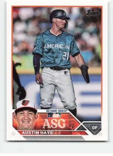 Baseball card of Austin Hays from 2023 Topps Update Series All-Star Game