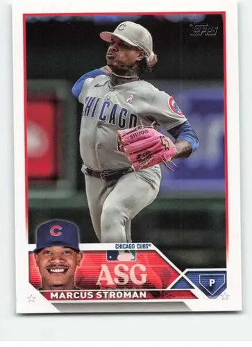 2023 Topps Update Series Marcus Stroman baseball card with original gloss from Topps Update