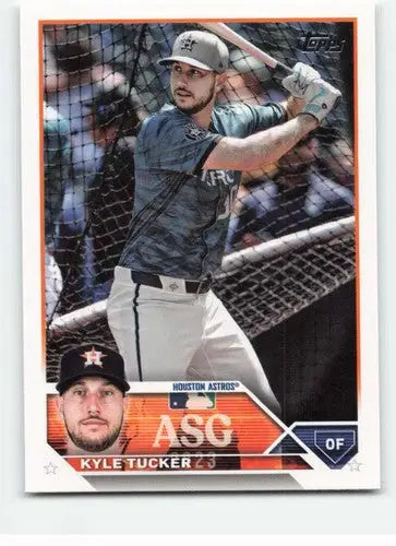 2023 Topps Update Series All-Star Game #ASG-48 Kyle Tucker NM-MT Astros ID:63816 - Baseball Card Single