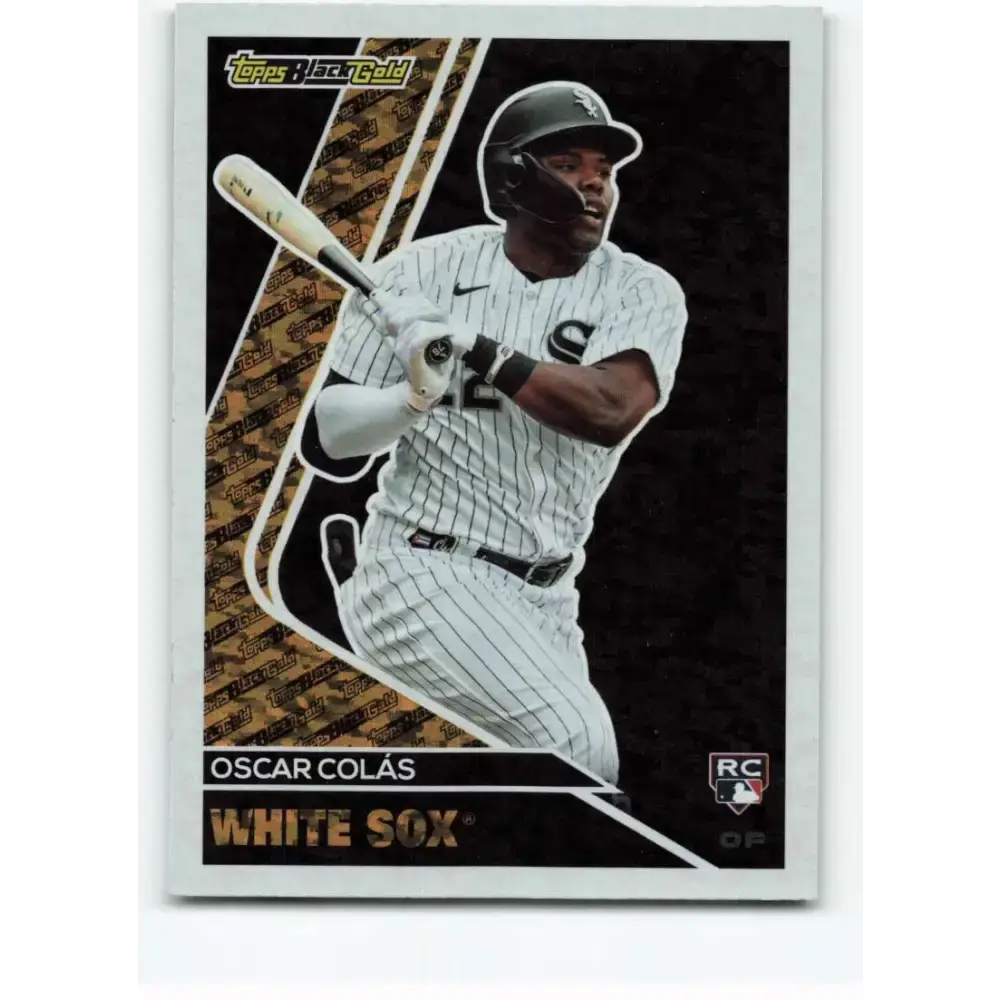 2023 Topps Update Series Black Gold #BG-7 Oscar Colas NM-MT Chicago White Sox Baseball Card - Baseball Card