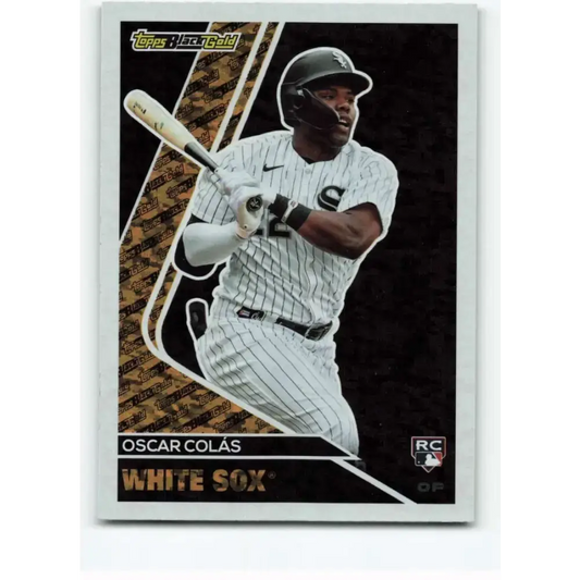 2023 Topps Update Series Black Gold #BG-7 Oscar Colas NM-MT Chicago White Sox Baseball Card - Baseball Card