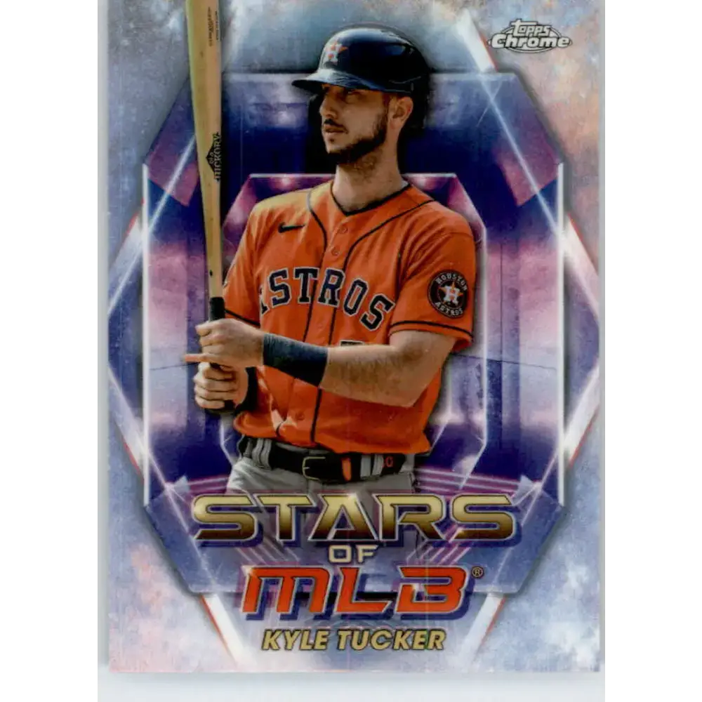 2023 Topps Update Series Stars of MLB Chrome Refractor #SMLBC-72 Kyle Tucker NM-MT Houston Astros Baseball Card