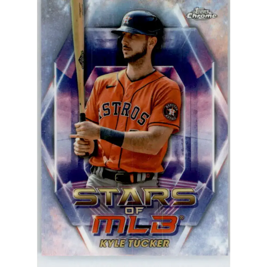 2023 Topps Update Series Stars of MLB Chrome Refractor #SMLBC-72 Kyle Tucker NM-MT Houston Astros Baseball Card