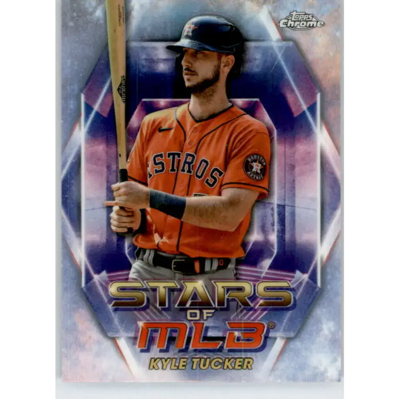 2023 Topps Update Series Stars of MLB Chrome Refractor #SMLBC-72 Kyle Tucker NM-MT Houston Astros Baseball Card