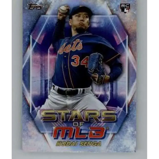 2023 Topps Update Series Stars of MLB #SMLB-62 Kodai Senga NM-MT New York Mets Baseball Card - Baseball Card