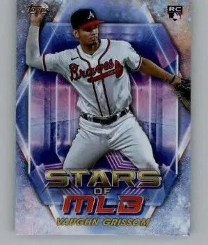 Vaughn Grissom baseball card from 2023 Topps Update Series with original gloss