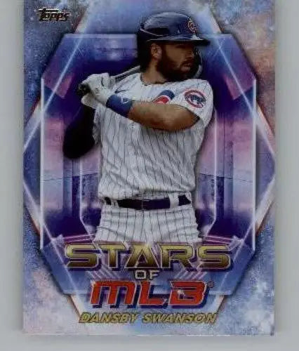 2023 Topps Update Series Stars of MLB #SMLB-67 Dansby Swanson NM-MT Cub ID:73739 - Baseball Card Single