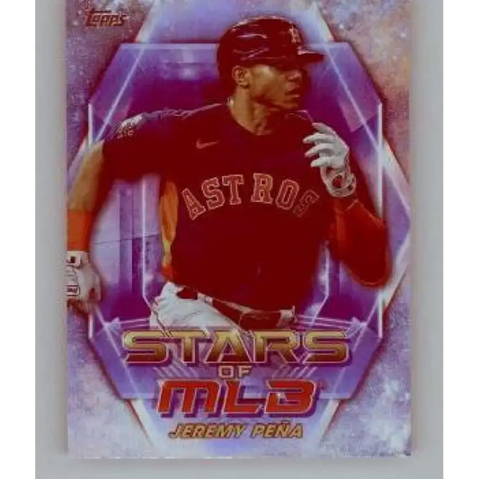 2023 Topps Update Series Stars of MLB #SMLB-72 Jeremy Pena NM-MT Houston Astros Baseball Card - Trading Card