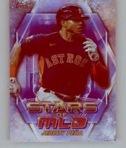 2023 Topps Update Series Stars of MLB #SMLB-72 Jeremy Pena NM-MT Astros ID:67614 - Baseball Card Single
