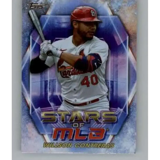 2023 Topps Update Series Stars of MLB #SMLB-82 Willson Contreras NM-MT St. Louis Cardinals Baseball Card - Baseball Card