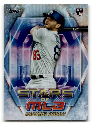 Michael Busch baseball card from 2023 Topps Update Series Stars of MLB