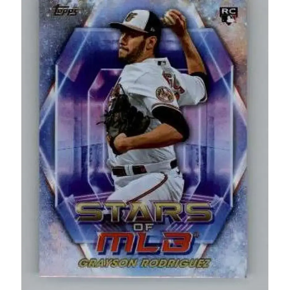 2023 Topps Update Series Stars of MLB #SMLB-88 Grayson Rodriguez NM-MT Baltimore Orioles Baseball Card - Baseball Card