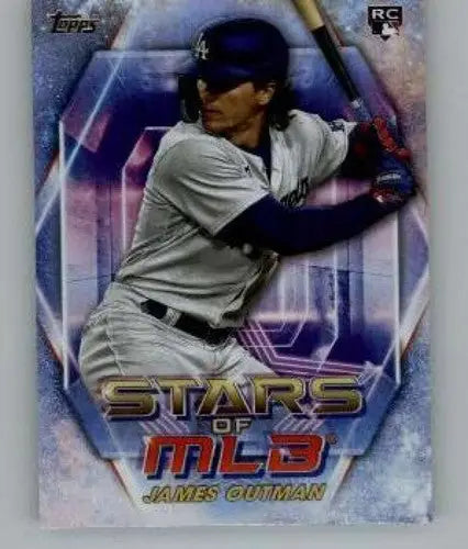 James Outman baseball card from 2023 Topps Update Series Stars of MLB