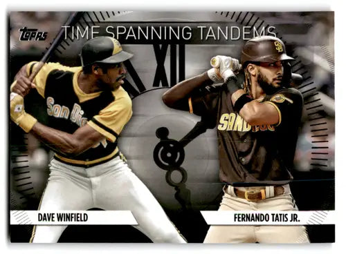2023 Topps Update Series Time Spanning Tandems Black #TS-13 Fernando Ta ID:65594 - Baseball Card Single