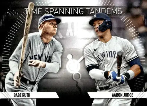 2023 Topps Update Series Time Spanning Tandems #TS-7 Aaron Judge/Babe R ID:66991 - Trading Cards