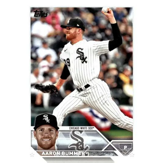 2023 Topps Update Series #US102 Aaron Bummer NM-MT Chicago White Sox Baseball Card - Baseball Card