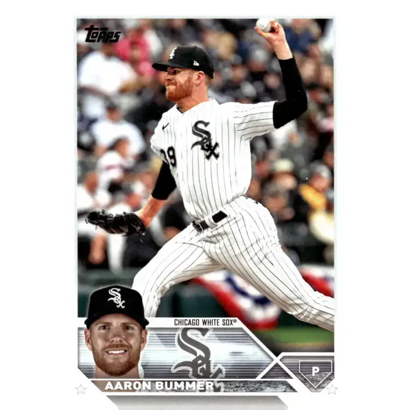 2023 Topps Update Series #US102 Aaron Bummer NM-MT Chicago White Sox Baseball Card - Baseball Card Single