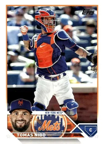 2023 Topps Update Series US105 Tomas Nido baseball card Mets Near Mint ID 64514