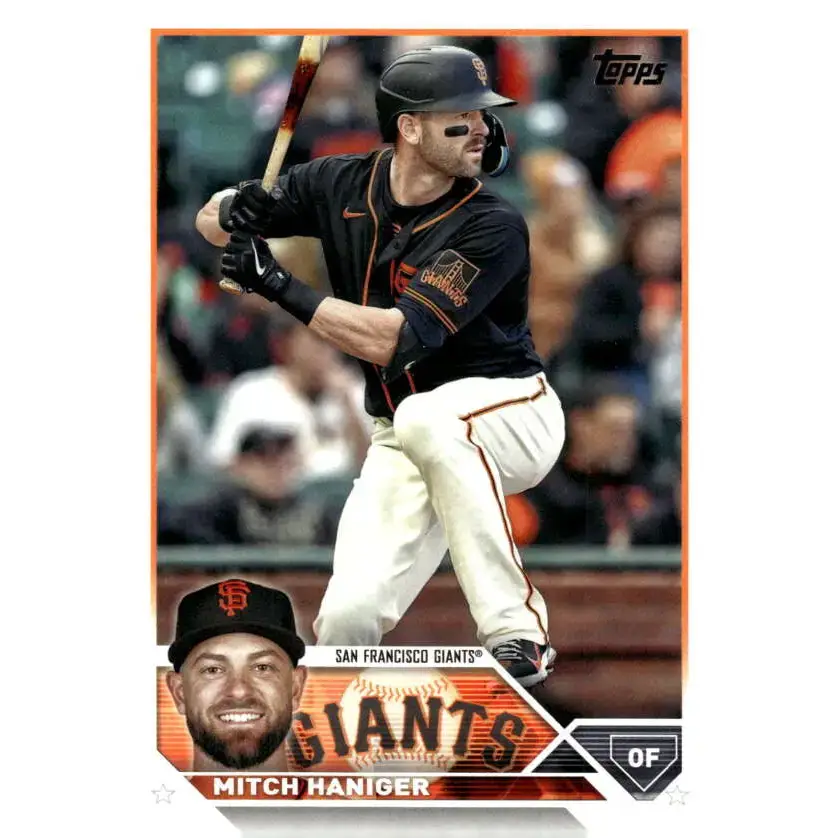 2023 Topps Update Series #US108 Mitch Haniger NM-MT San Francisco Giants Baseball Card - Baseball Card Single