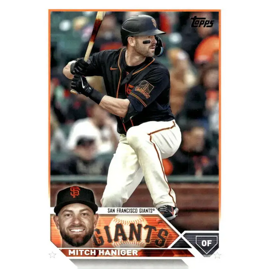 2023 Topps Update Series #US108 Mitch Haniger NM-MT San Francisco Giants Baseball Card - Baseball Card Single