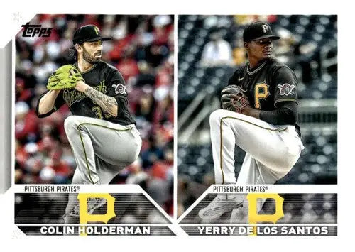 2023 Topps Update Series #US109 Colin Holderman/Yerry De Los Santos NM- ID:67652 - Baseball Card Single
