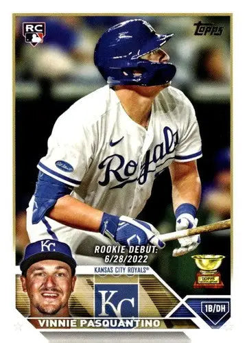 2023 Topps Update Series #US110 Vinnie Pasquantino NM-MT Royals Rookie ID:67653 - Baseball Card Single