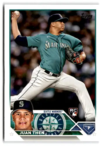 2023 Topps Update Series #US112 Juan Then NM-MT RC Rookie Mariners ID:67627 - Baseball Card Single