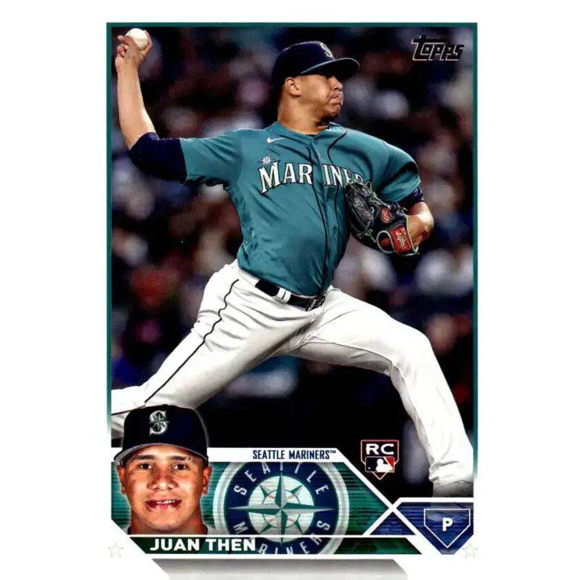2023 Topps Update Series #US112 Juan Then NM-MT RC Rookie Seattle Mariners Baseball Card - Baseball Card