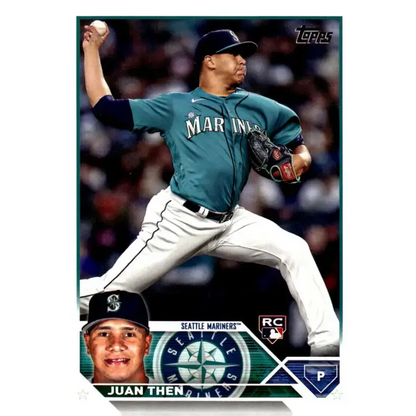 2023 Topps Update Series #US112 Juan Then NM-MT RC Rookie Seattle Mariners Baseball Card - Baseball Card