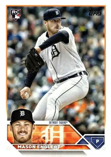 2023 Topps Update Series #US116 Mason Englert NM-MT RC Rookie Tigers ID:63885 - Baseball Card Single